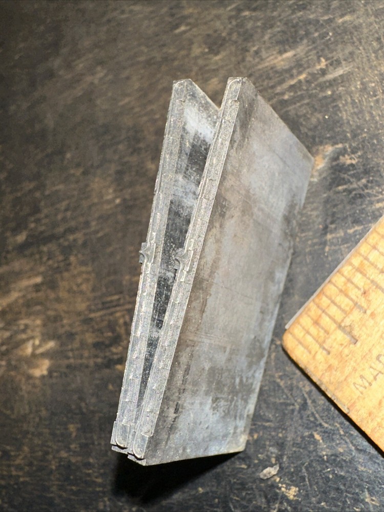 Printing Blocks “ Decorative Ornamental Borders “ Thin Lead Blocks