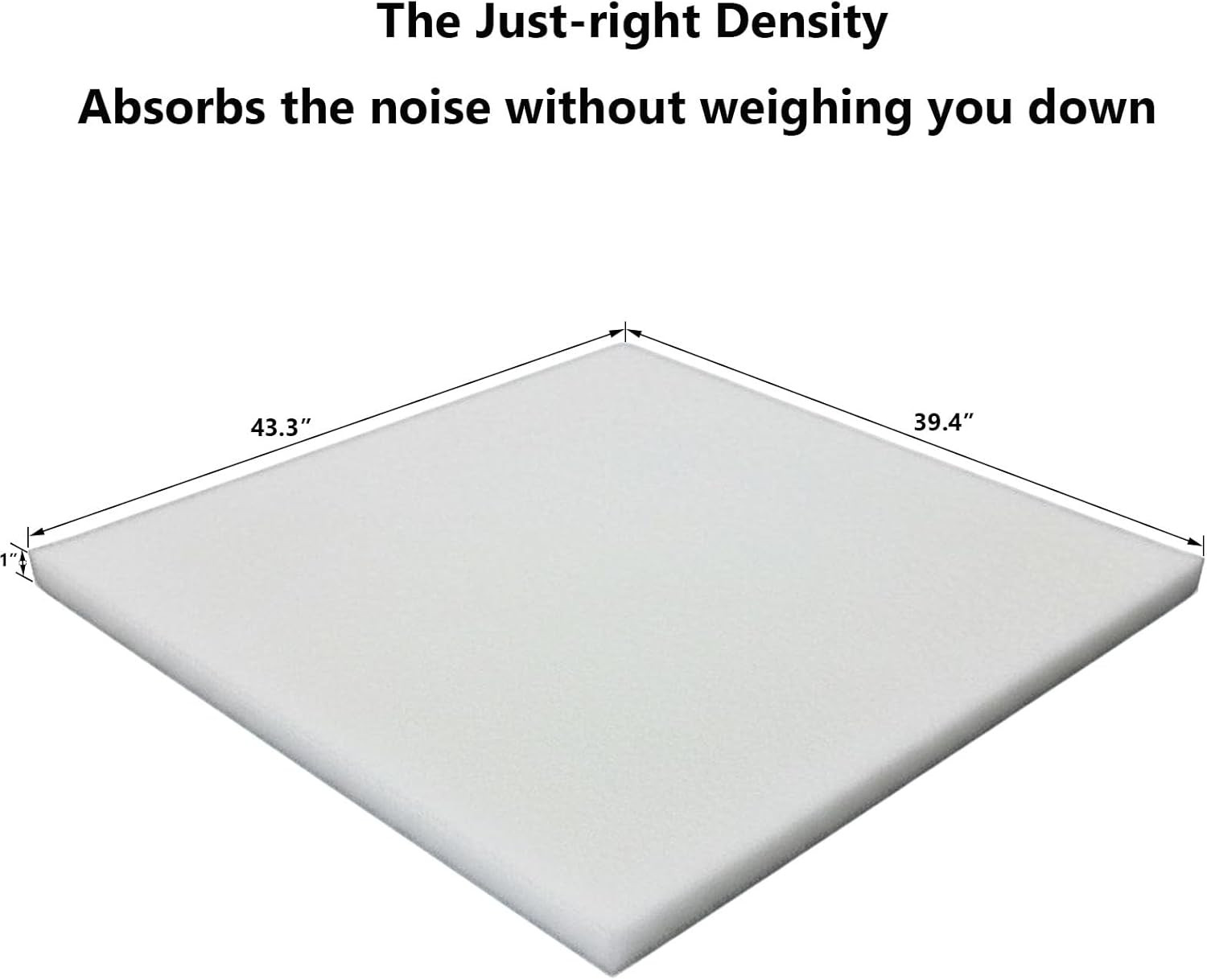 Speaker Insulation Polyester Fiber 110X100Cm Polyfill Subwoofer Stuffing Repairs