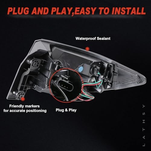 Tail Light Compatible With 2013-2017 Chevy Traverse Rear Left Driver Side Outer