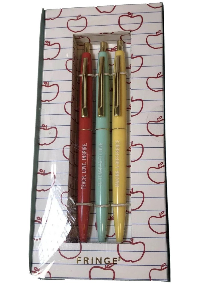 Fringe Pen Set Black Ink B/N