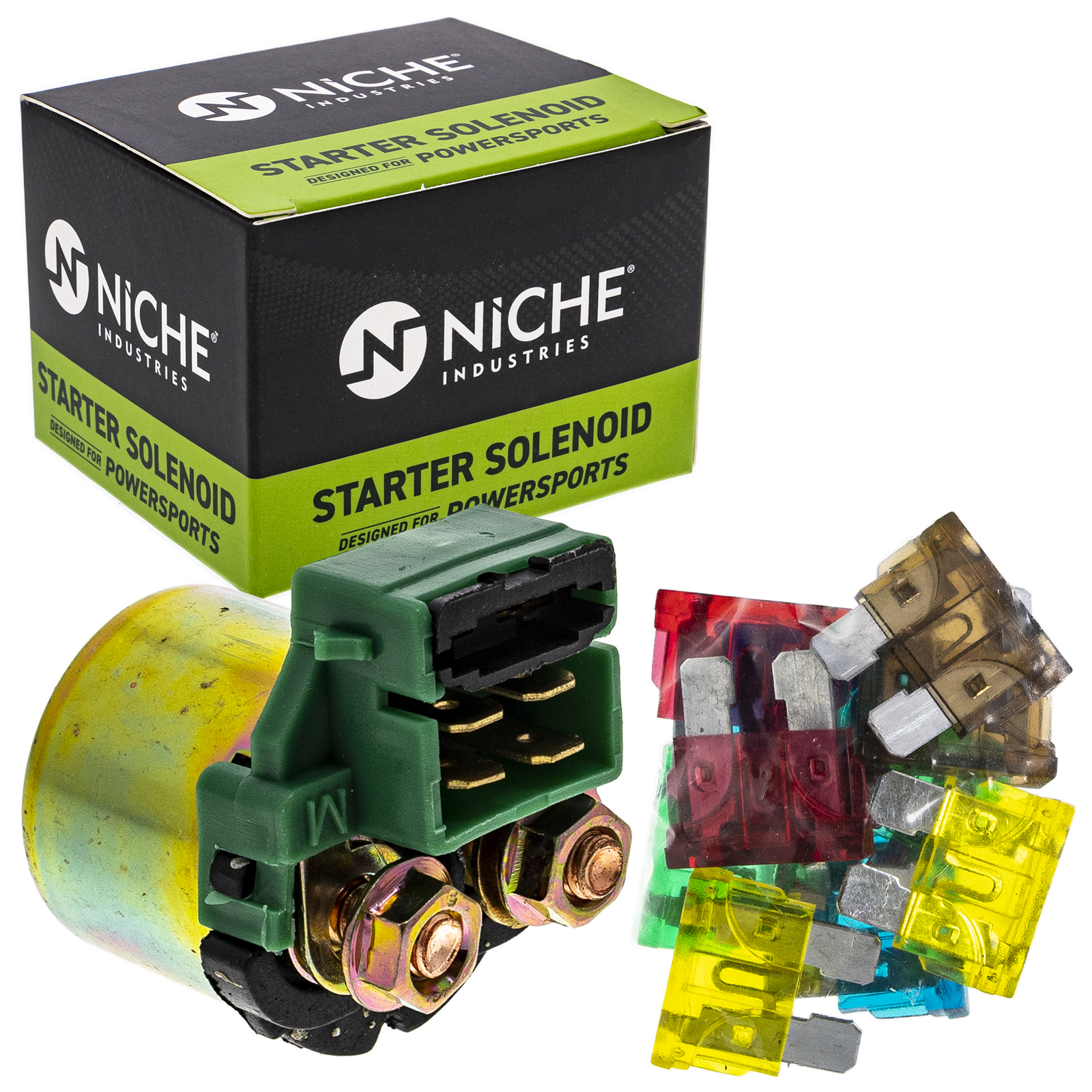 NICHE Starter Solenoid Relay Switch for Honda 35850-MK3-671 Goldwing 1500 CB400F