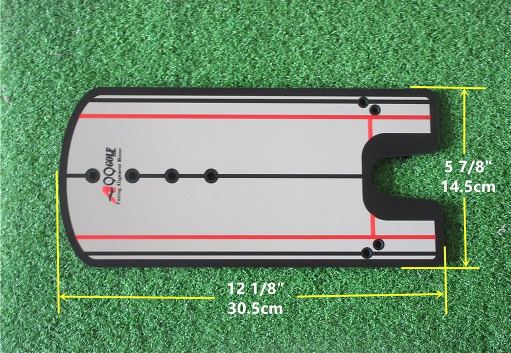 A99 Golf Putting Mirror II New Training Alignment Aid with Bag Pouch