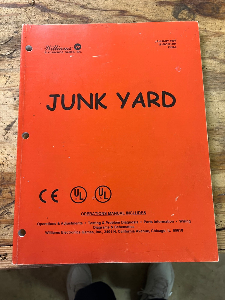 Junk Yard Pinball Manual