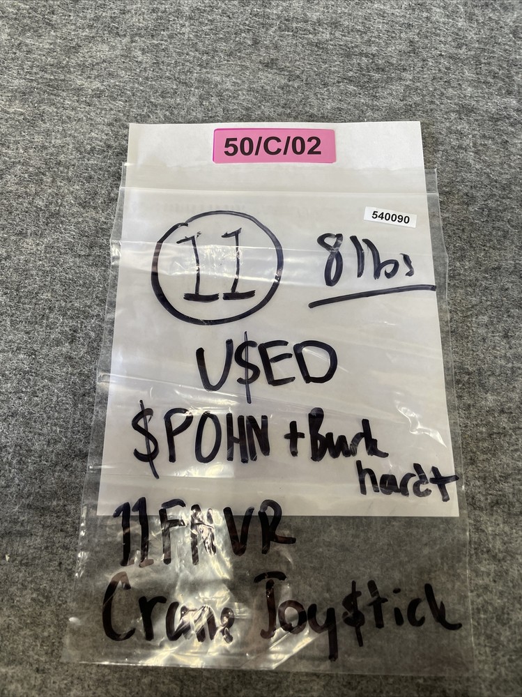 Spohn + Burkhardt 11FNVR Joystick Controller Used