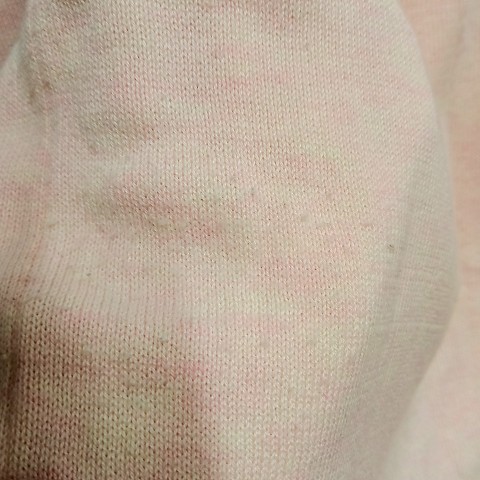 GAP Crew Neck Sweater Long Sleeve Simple Pink