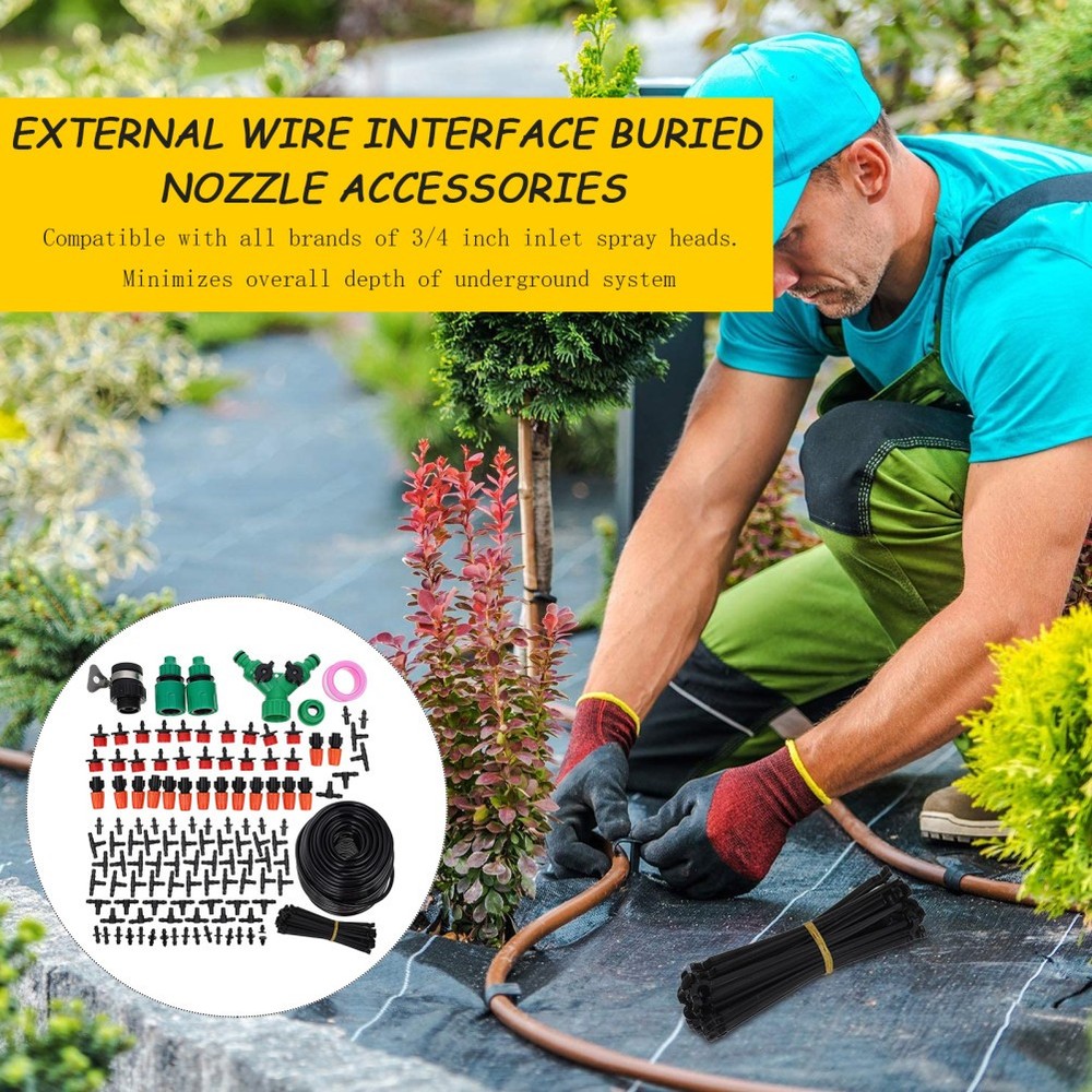 40 Automatic Drip Irrigation System Micro Watering Kit