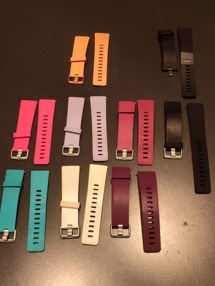 Fitbit Versa/Versa 2 Replacement Bands & Protective Covers Set, Multicolor, 13pc