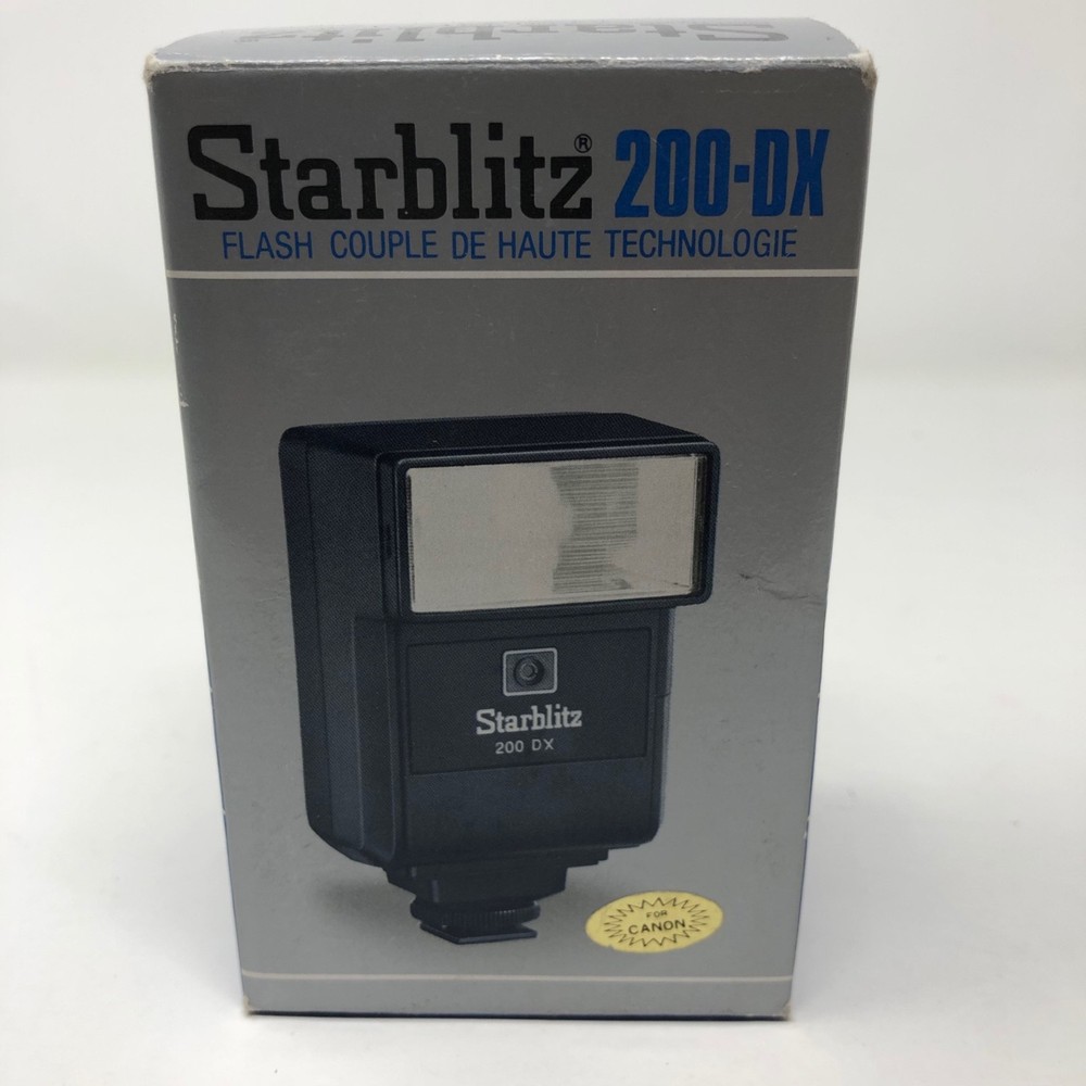 Starblitz 200-DX High Technical Series Dedicated Flash Unit Canon Compatible