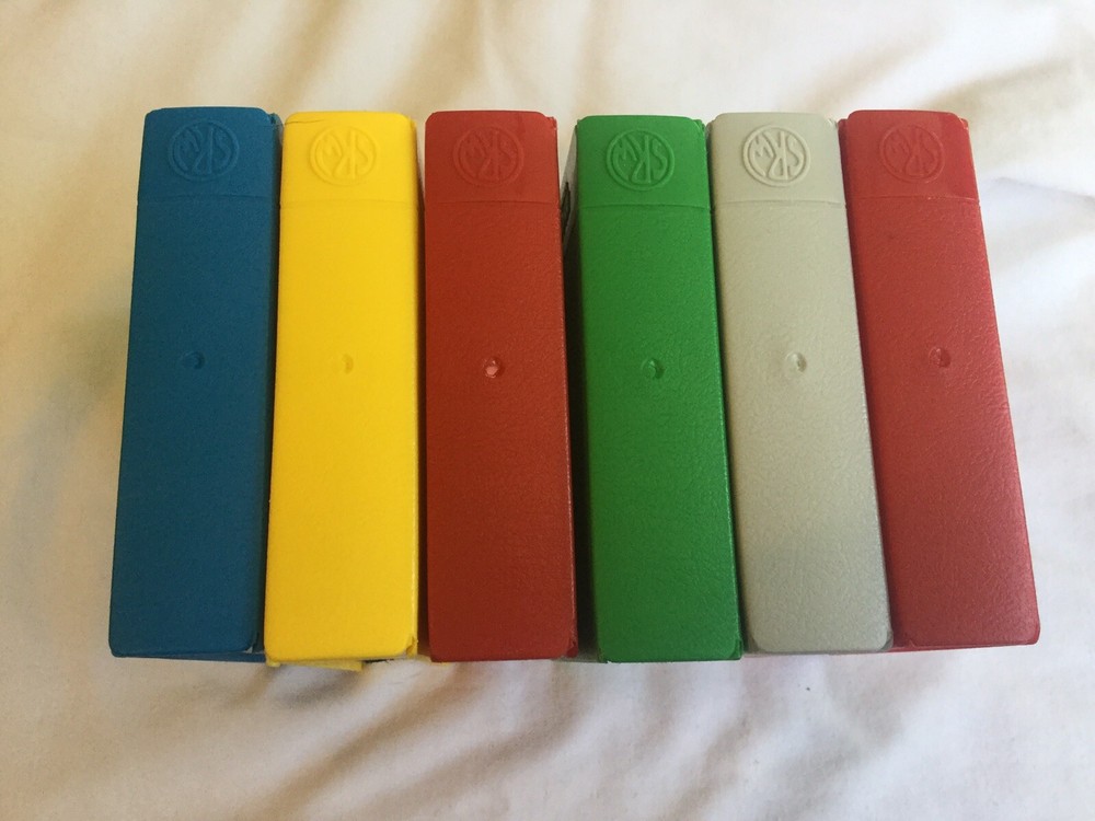 A Single SRW Micro/5 Disk Diskette ComPak Case Plastic Cover Spine Label