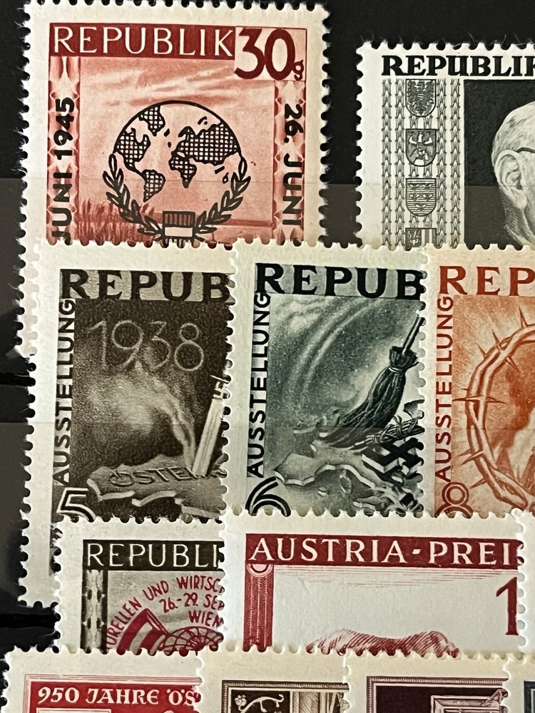 AUSTRIA - 1946 - Complete Year Set - MNH