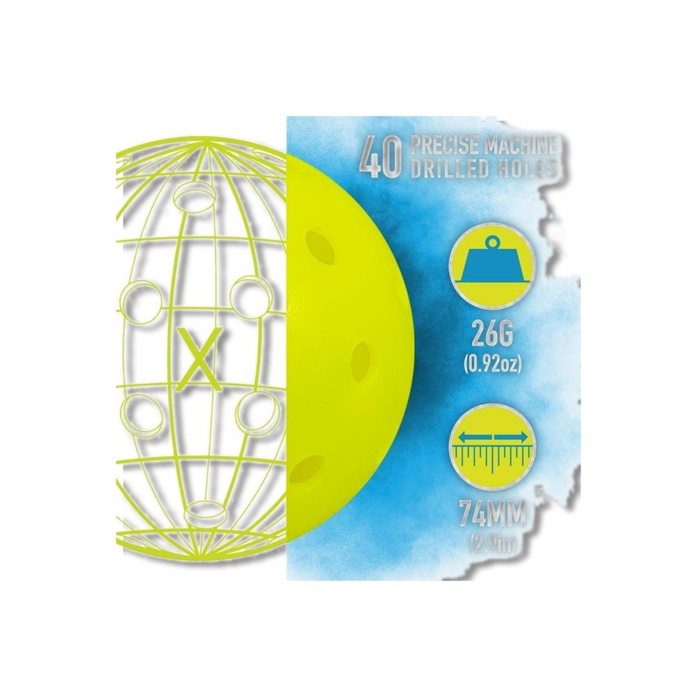 Franklin Pickleballs 6pk Multicolored 59258