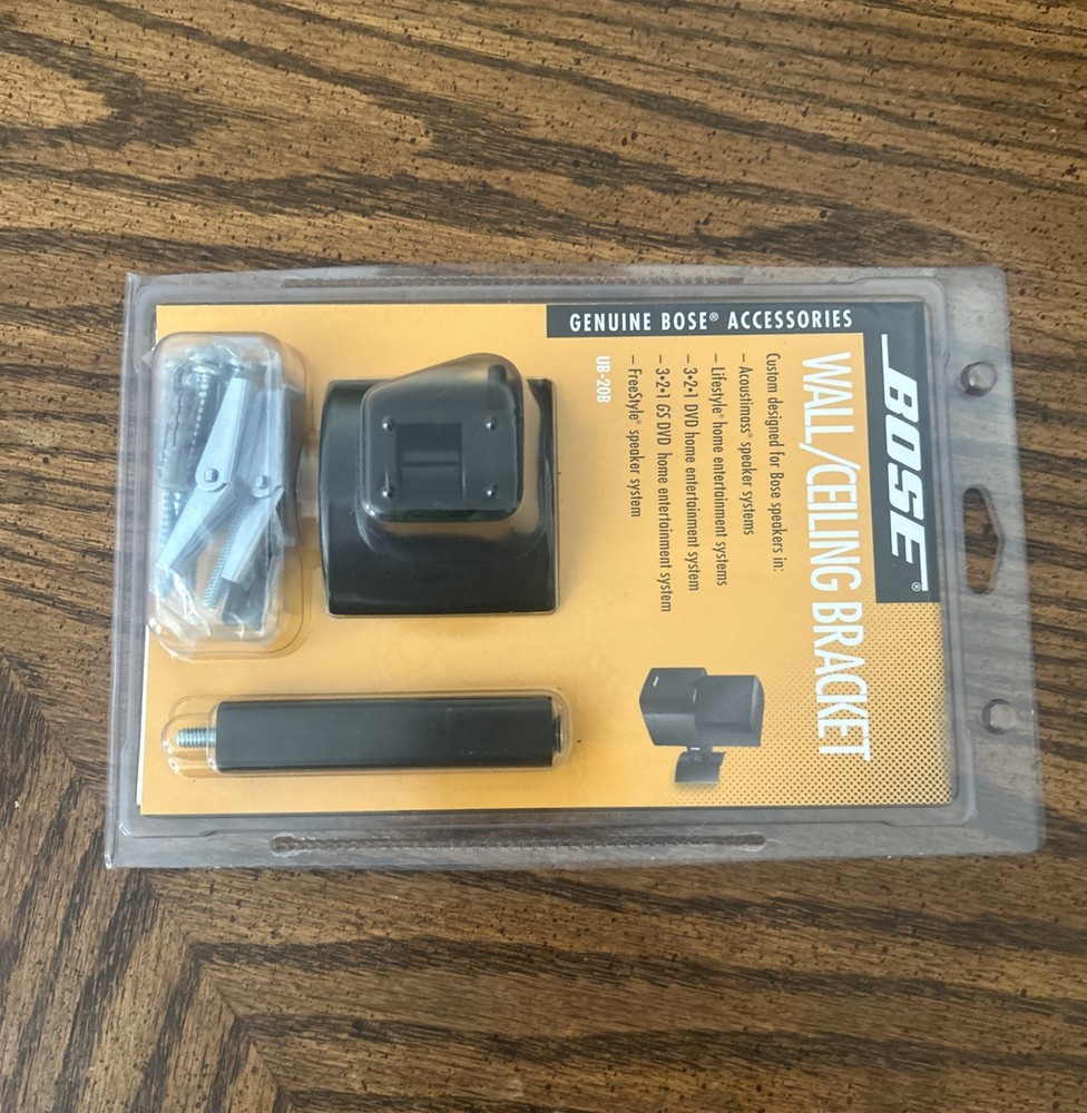 Bose UB-20B Wall Ceiling Bracket Speaker Mount Black New