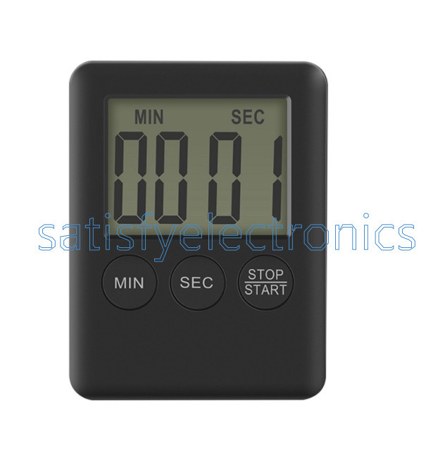 Large LCD Digital Kitchen Cooking Timer Count-Down Up Clock Loud Alarm Magnetic