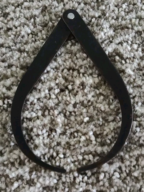 VINTAGE MINI 5" OD ID  CALIPER