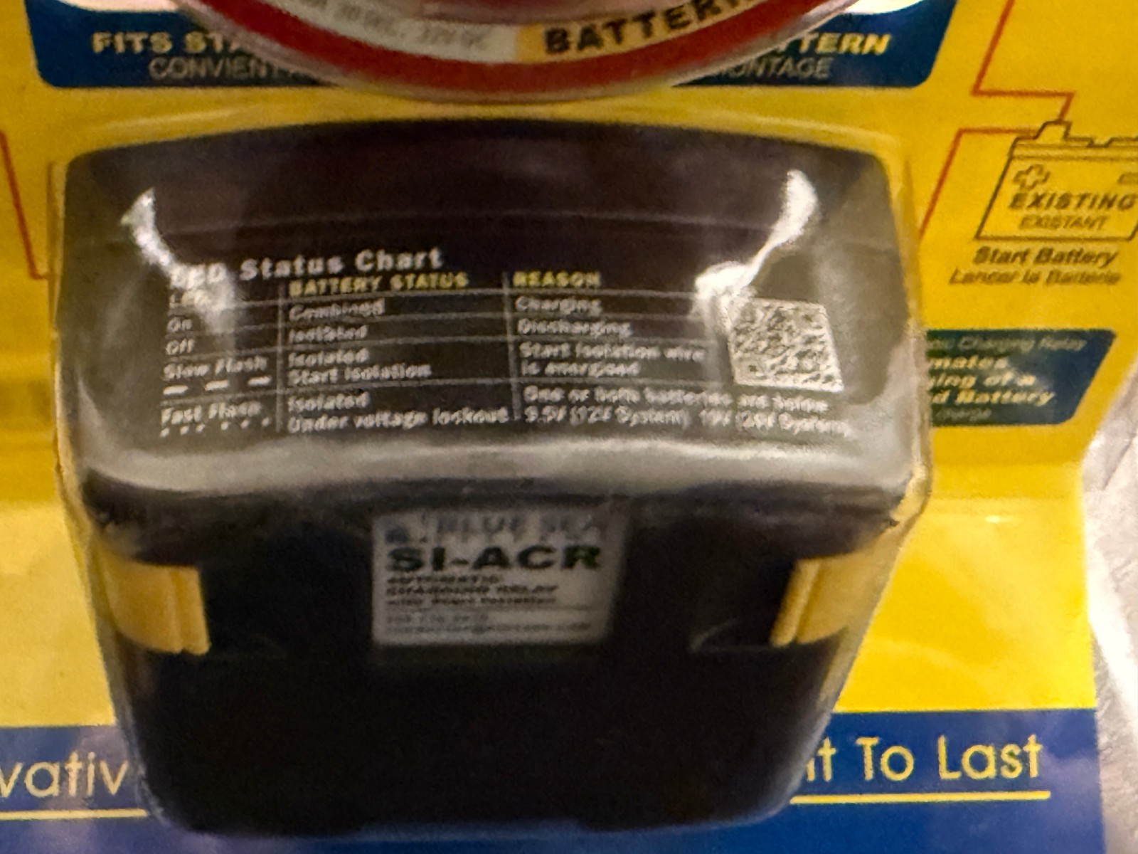 Blue Sea Systems 7650 Add-a-Battery Kit 120-Amp 120A