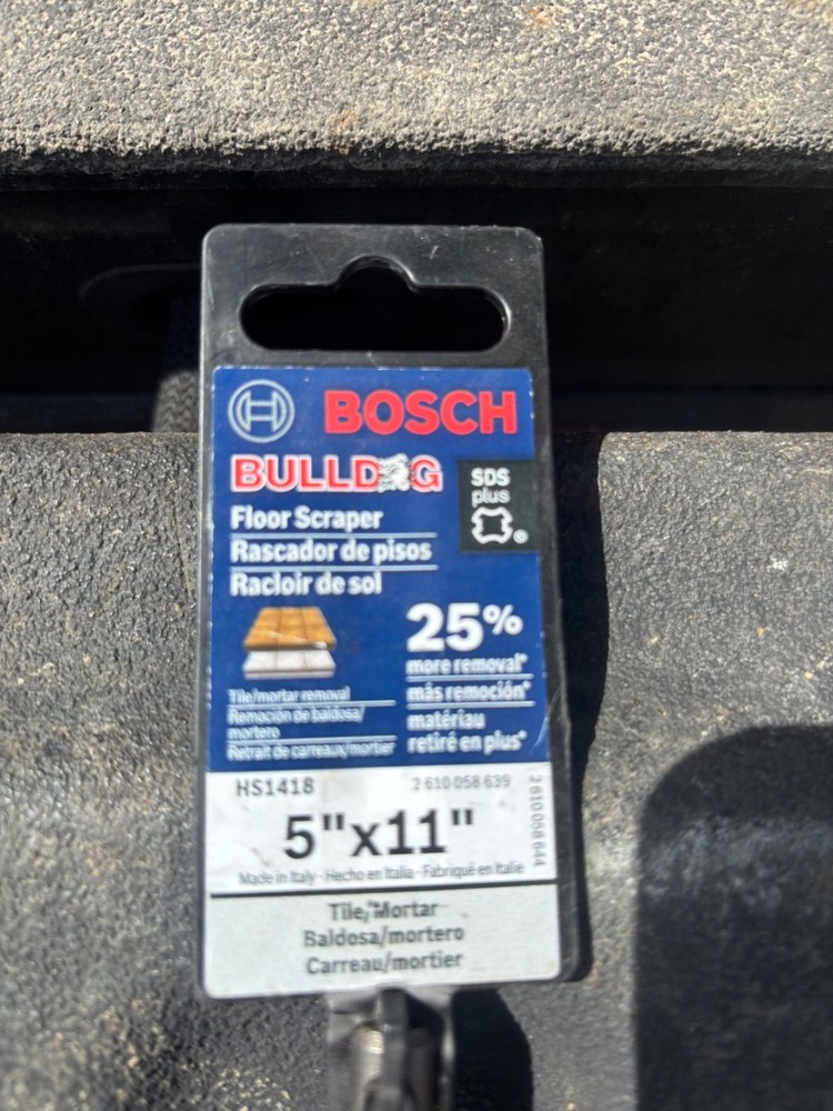 Bosch HS1418 SDS-Plus Floor Scraper - Gray