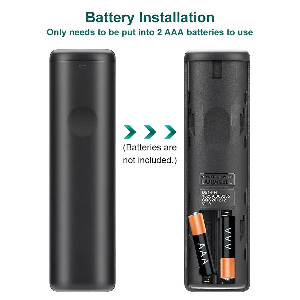 for Vizio Soundbars Bluetooth Backlit Display Remote Controller Black D51