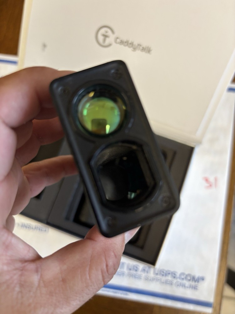 CaddyTalk CUBE Golf Rangefinder Distance Measurement Device