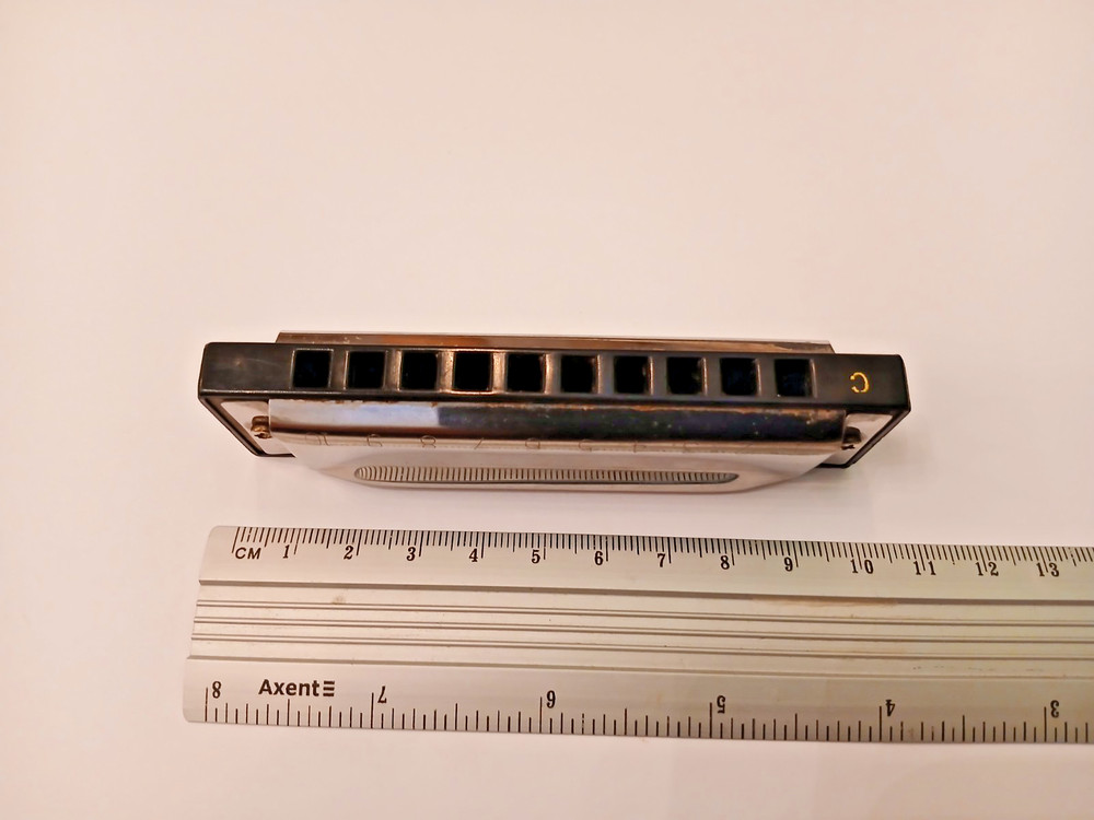 vintage harmonica