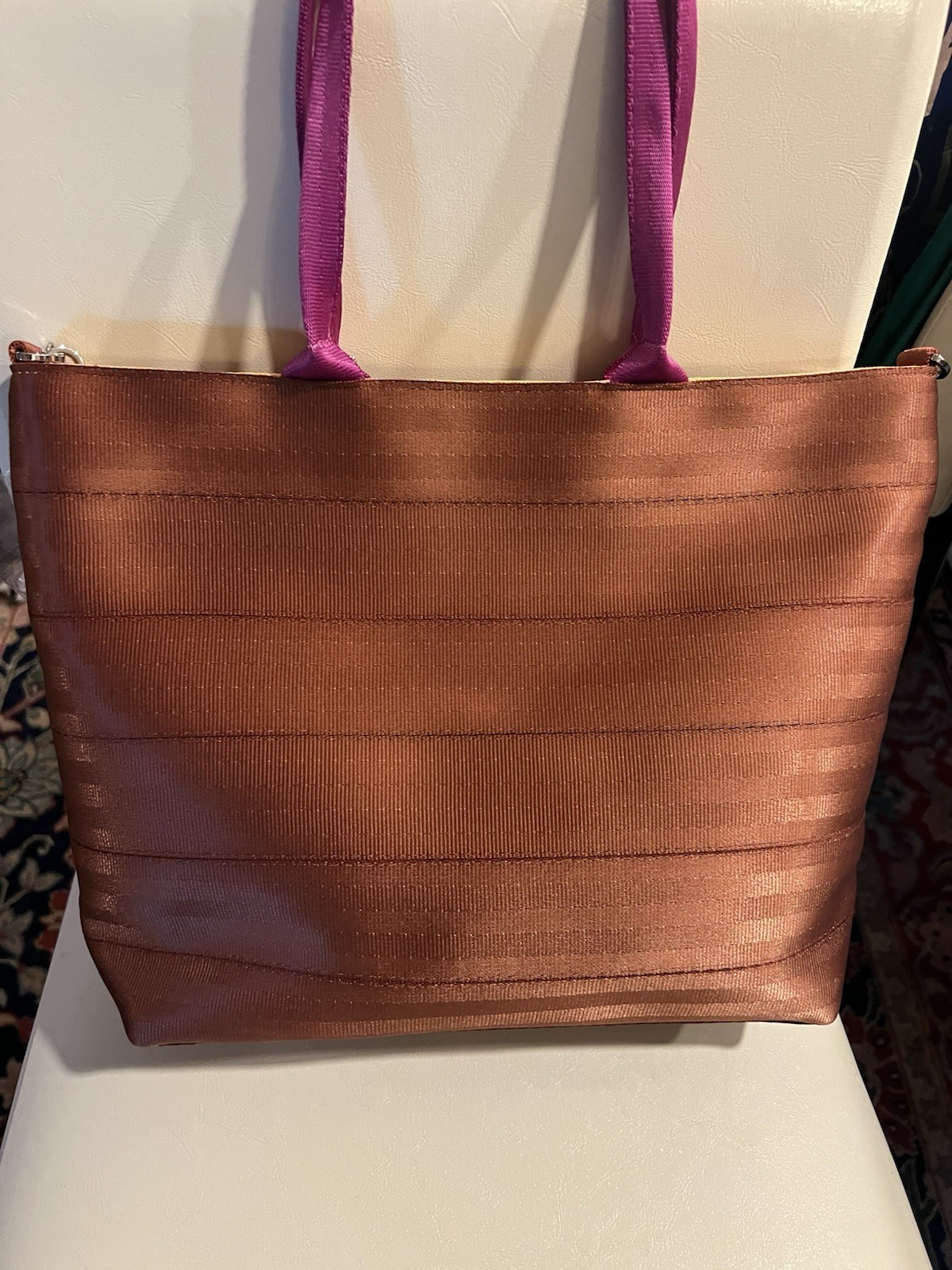 Harveys Shag Trader Sam’s Tiki Tote NWT