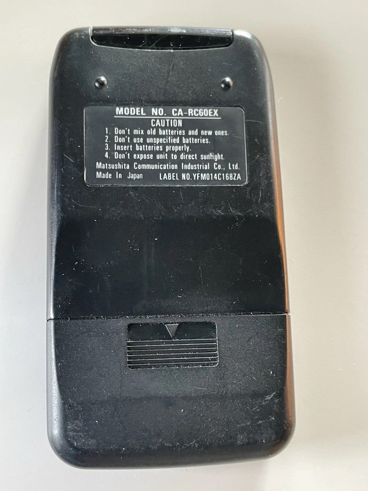 PANASONIC CA-RC60EX CAR STEREO REMOTE CONTROL PANASONIC CA-RC60EX REMOTE TESTED