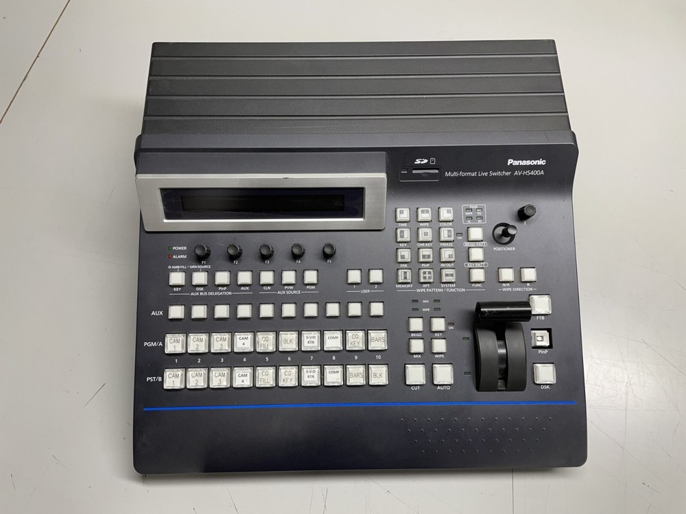Panasonic AV-HS400AN Multi-Format Compact Live SD/HD-SDI Switcher & Extra Option