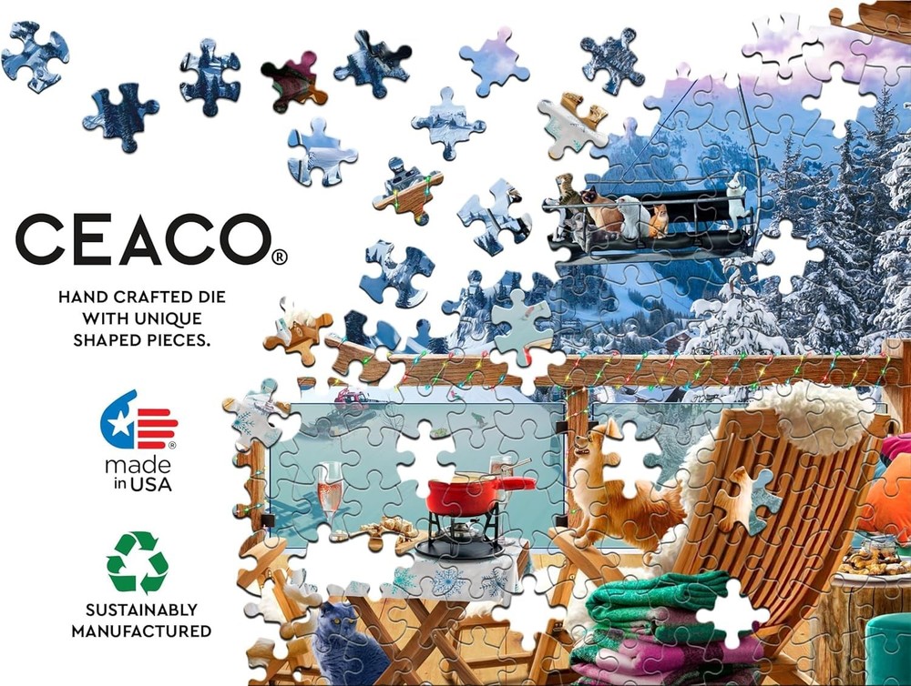 - Ski Chalet - 300 Piece Jigsaw Puzzle