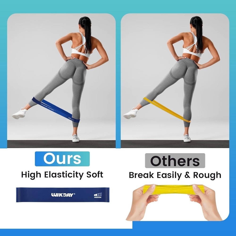 Resistance Bands for Working Out Exercise Loop Bands Workout Bands Set for Men W