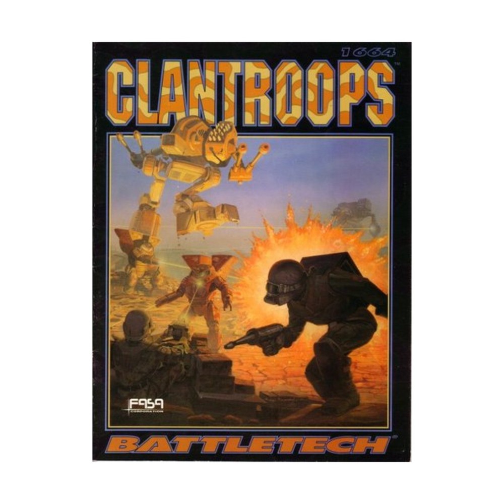 FASA Battletech Battletroops - Clantroops Bag VG+/EX