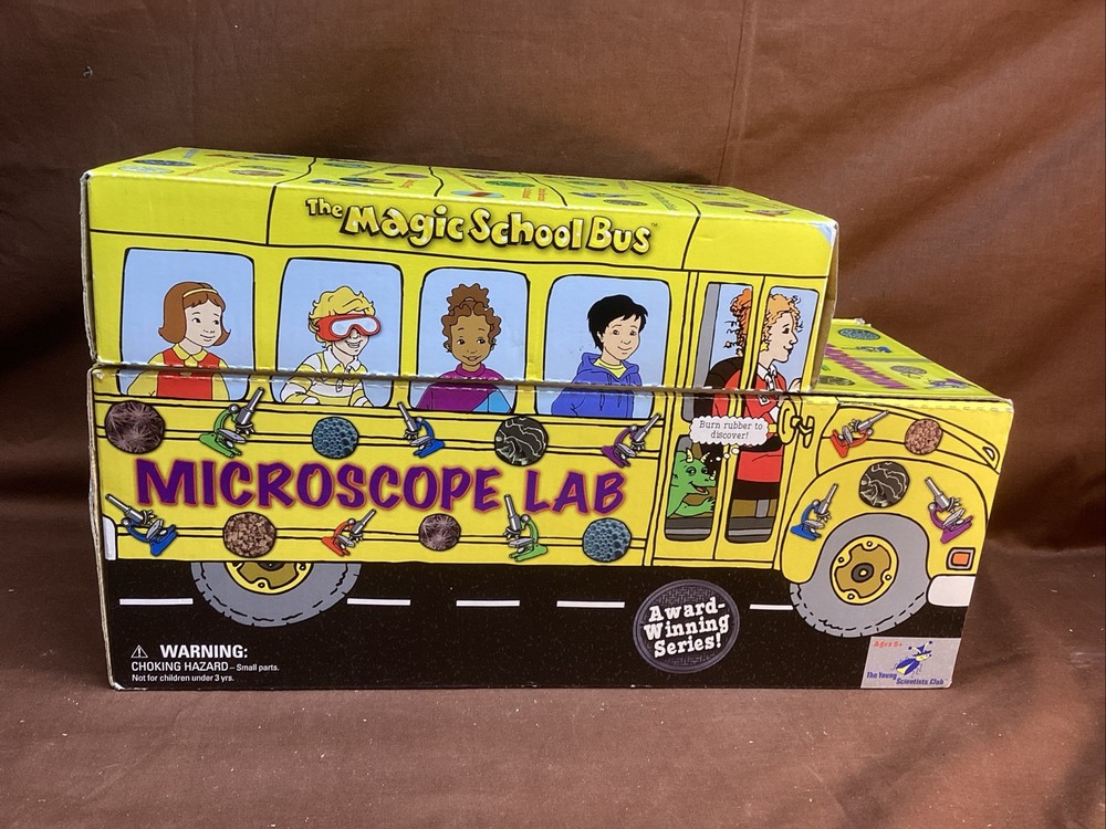 The Magic School Bus Microscope Lab Scholastic Mrs Frizzle Science Learning Kit