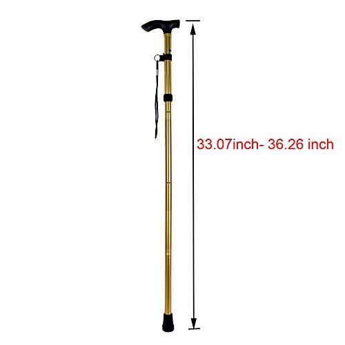 Upgraded Version Hiking/trekking/camping Stick&pole Foldable Portable Adjustable