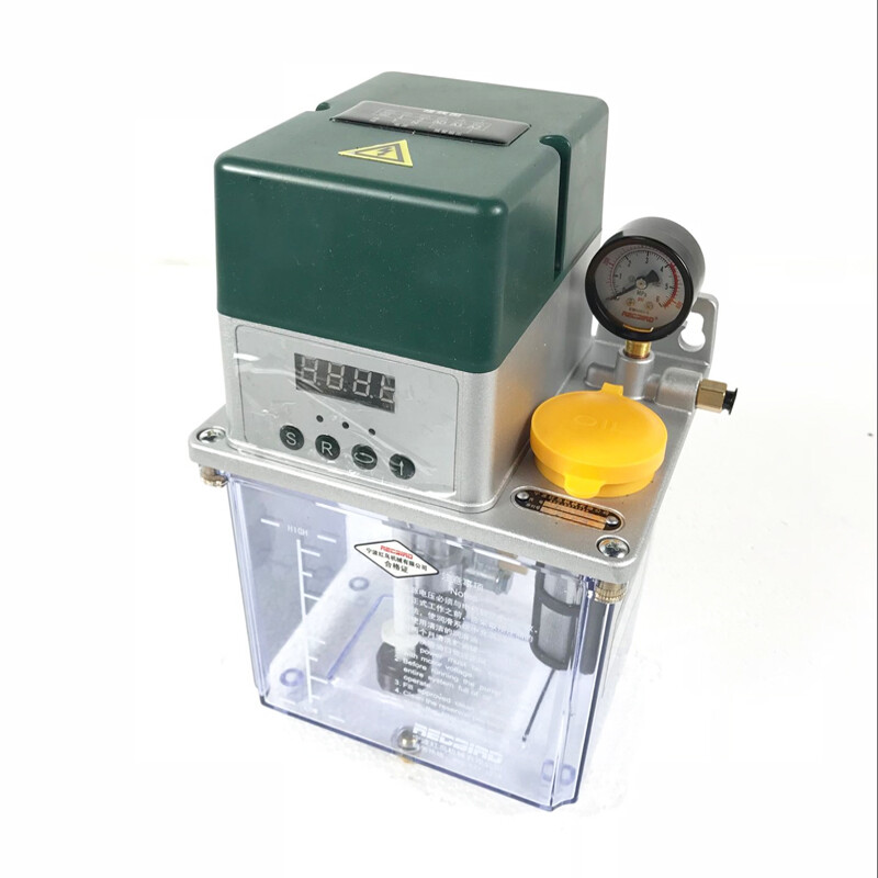 110V 2L Automatic Lubrication Pump Oiler Digital Numerical Control Oil Pump