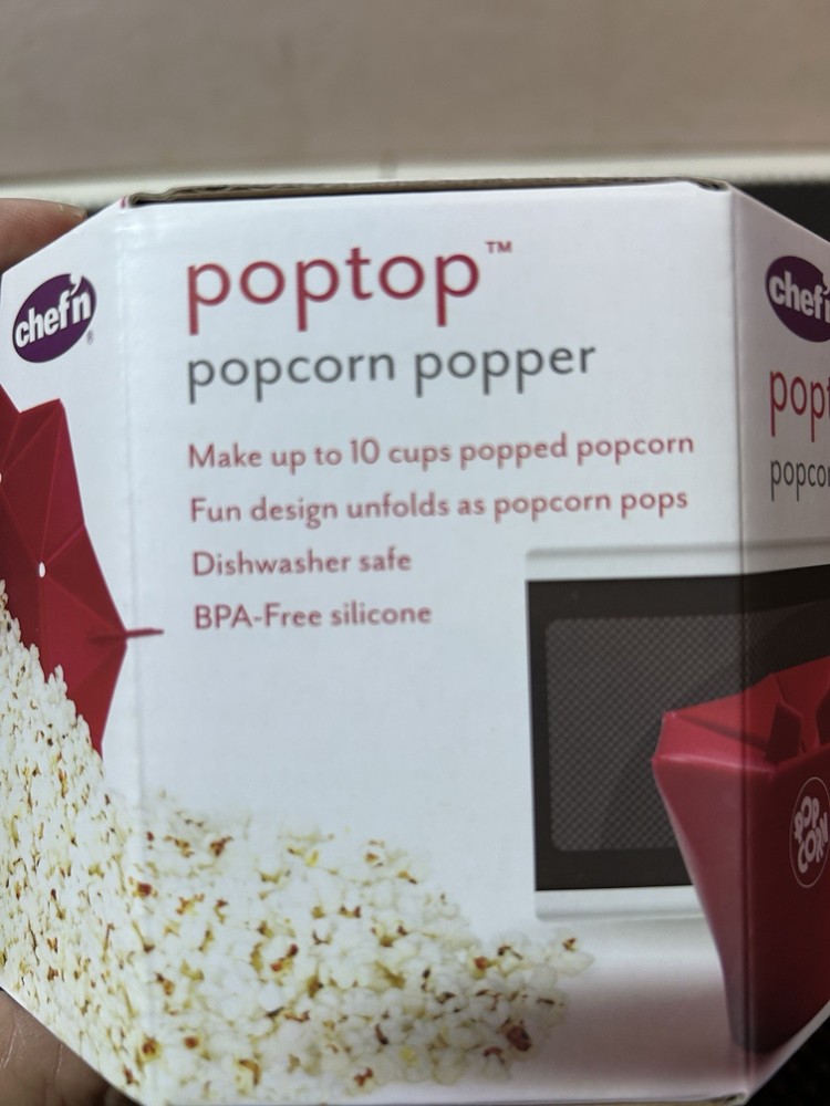 Pop top Popcorn Popper