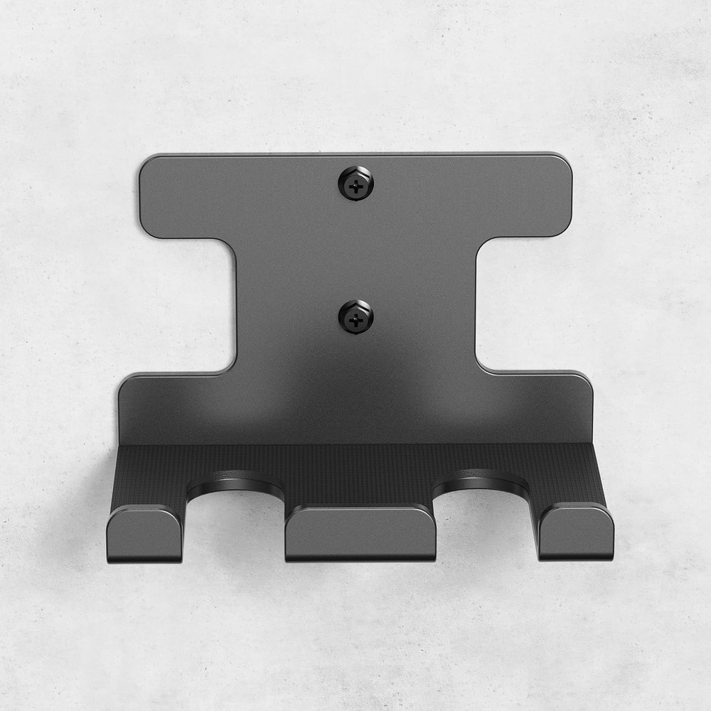 Barbell Rack Holder Wall Mount Storage Double Bar