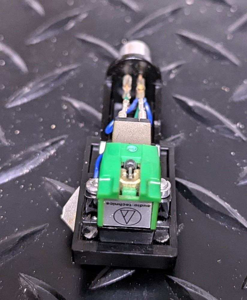 Sony headshell with Audio-Technica cartridge