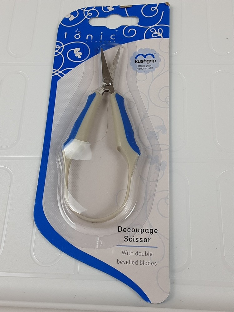 NEW Tonic Studio Tool Bundle Scissors Tweezer Embossing Ball Decoupage Scissors