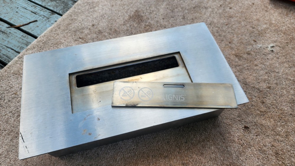 Ignis EB1400 Ethanol Ventless Fireplace INSERT Rare