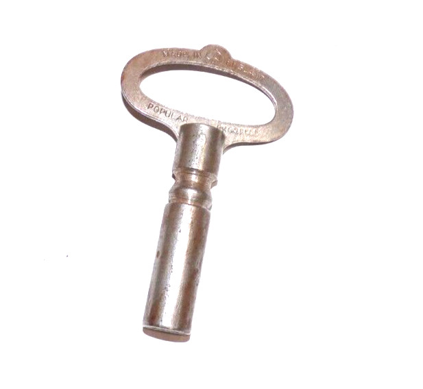 OLD MUSIC BOX SQUARE HOLE CRANK