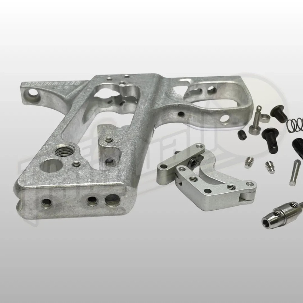 Shocktech Autococker Gunfighter 1.5 Trigger Frame w/ Long Timing Rod - RAW