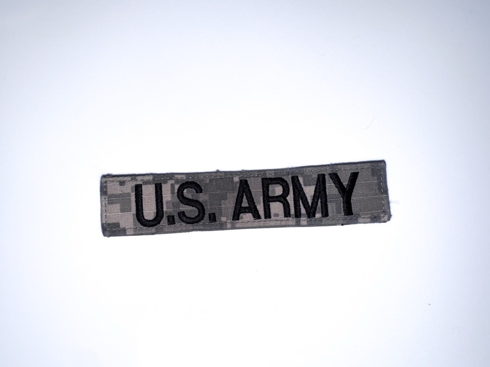 Army ACU Digital Camo Branch Tape – Hook/Loop Back – Excellent Condition