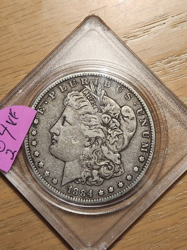 1884 P MORGAN 90% SILVER #2