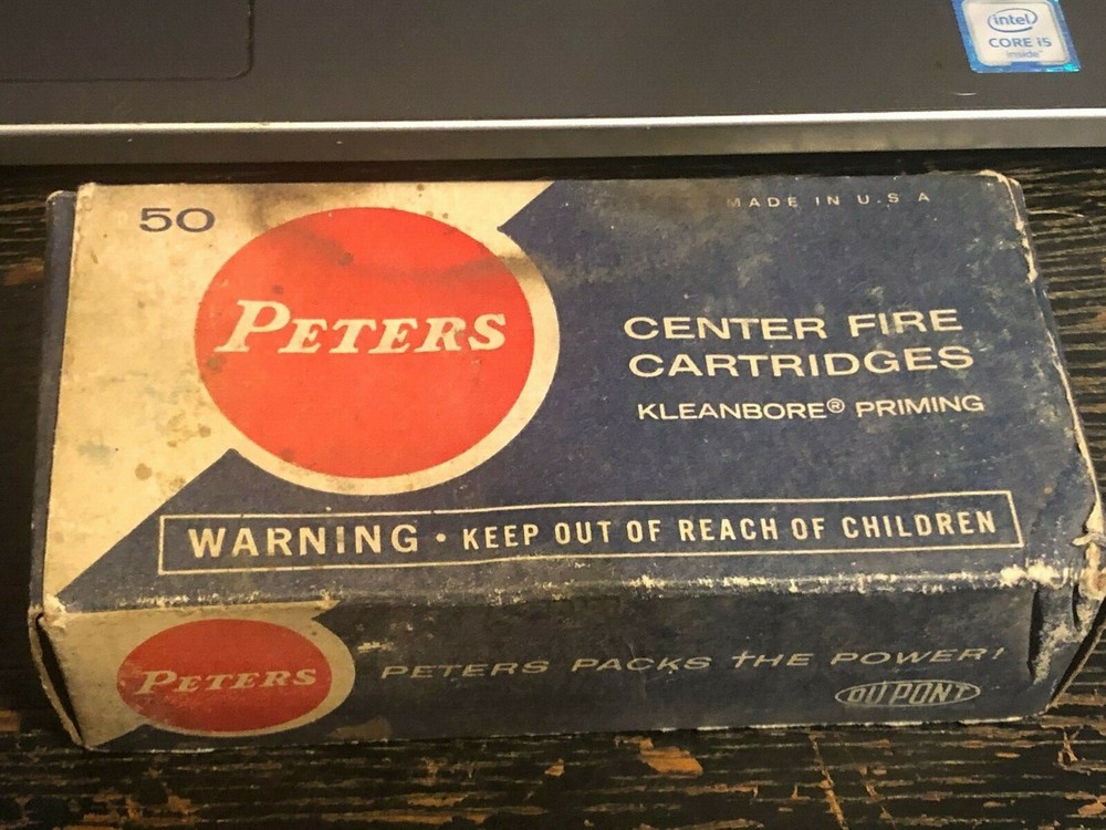 Vintage Peters Shell Box 38 Special Empty