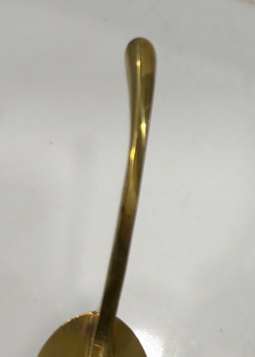 6 VTG 4”Solid Brass Wall Door Coat Kitchen Hook Rustic Old Style with 1”screws
