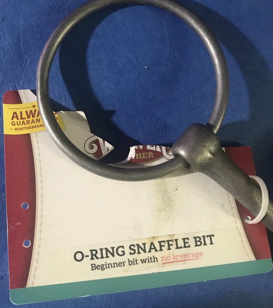 Weaver O-Ring Snaffle bit, 5”￼