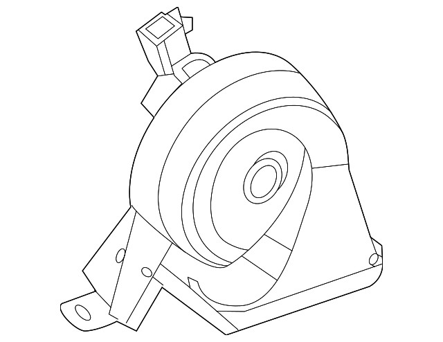 Genuine Ford Low Note Horn M2DZ-13832-A