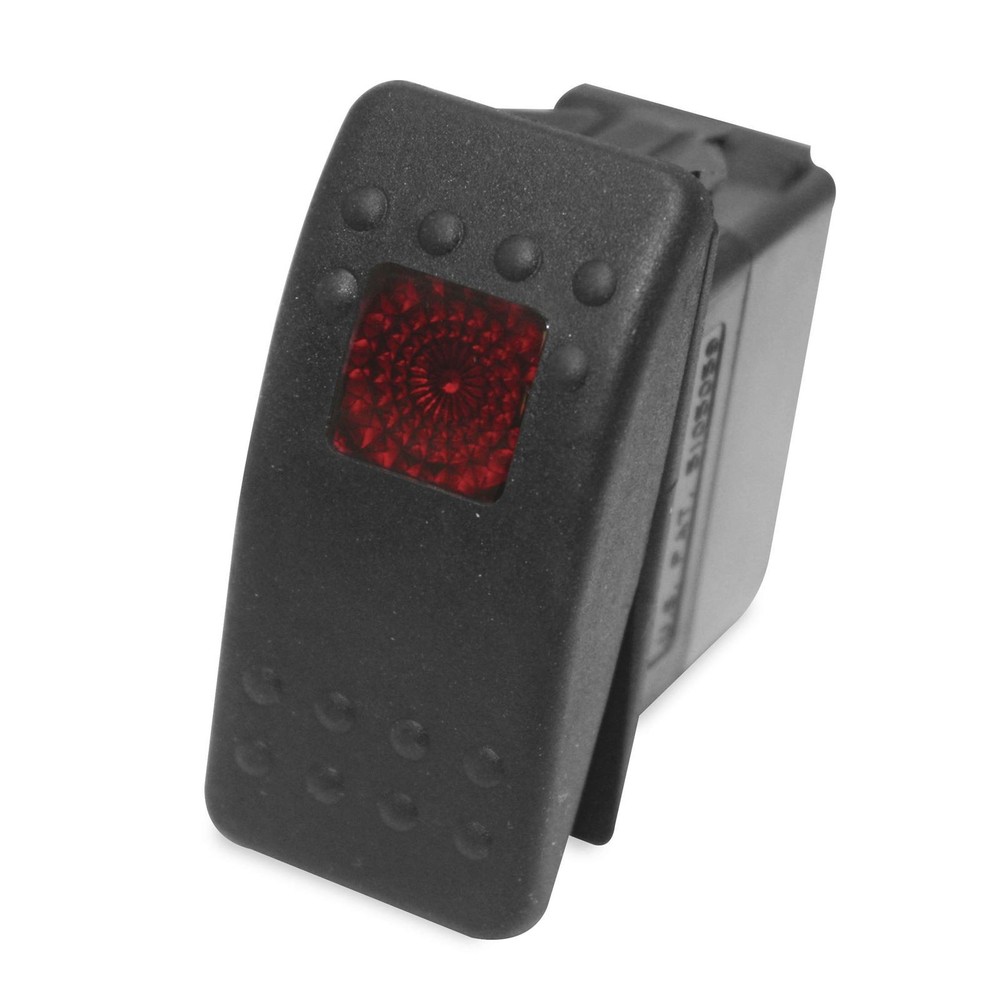 DragonFire Racing On/Off Rocker Switch - Red Light 04-0026