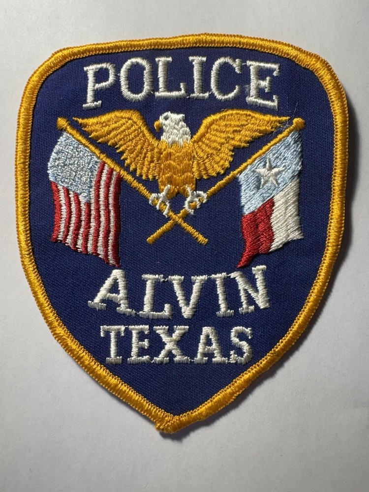 Alvin Texas Police Patch
