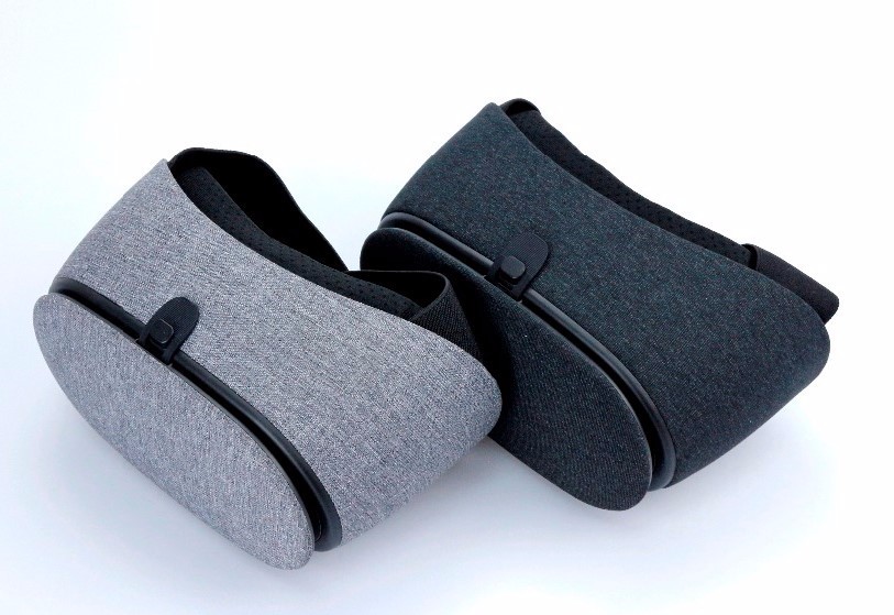 3D VR Headset Virtual Reality Glasses, Bluetooth Remote in Grey or Black