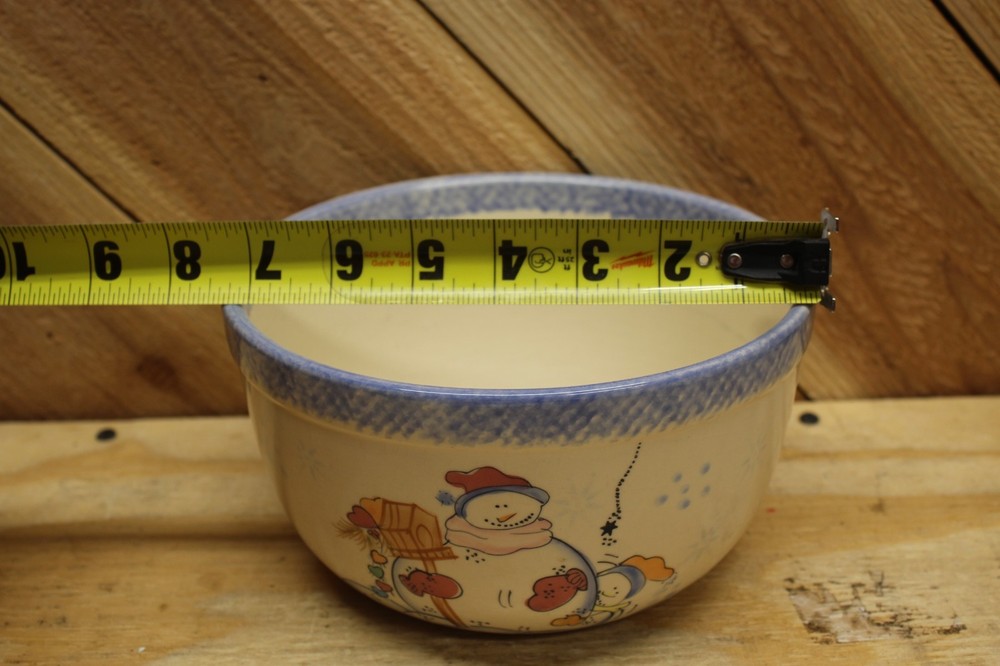 Vital Unit snowman bowl. very nice