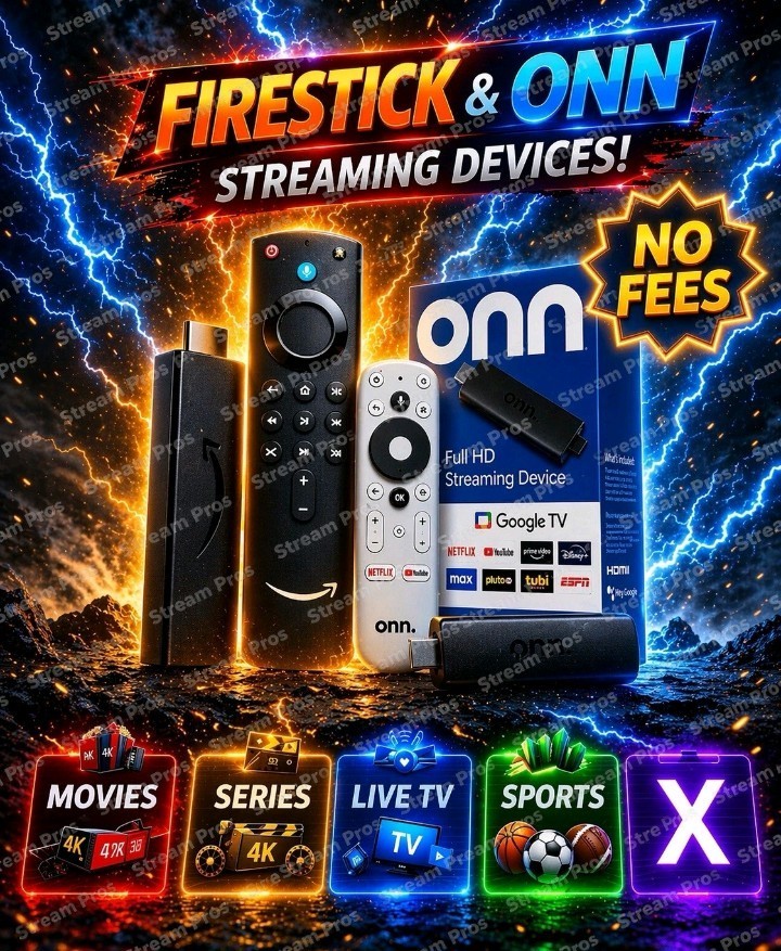 Firestick / Onn Streaming Devices - SATISFACTION GUARANTEED